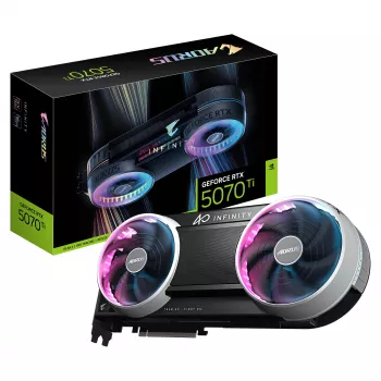 Gigabyte AORUS GeForce RTX 5070 Ti INFINITY 16GB GDDR7 Grafikkarte