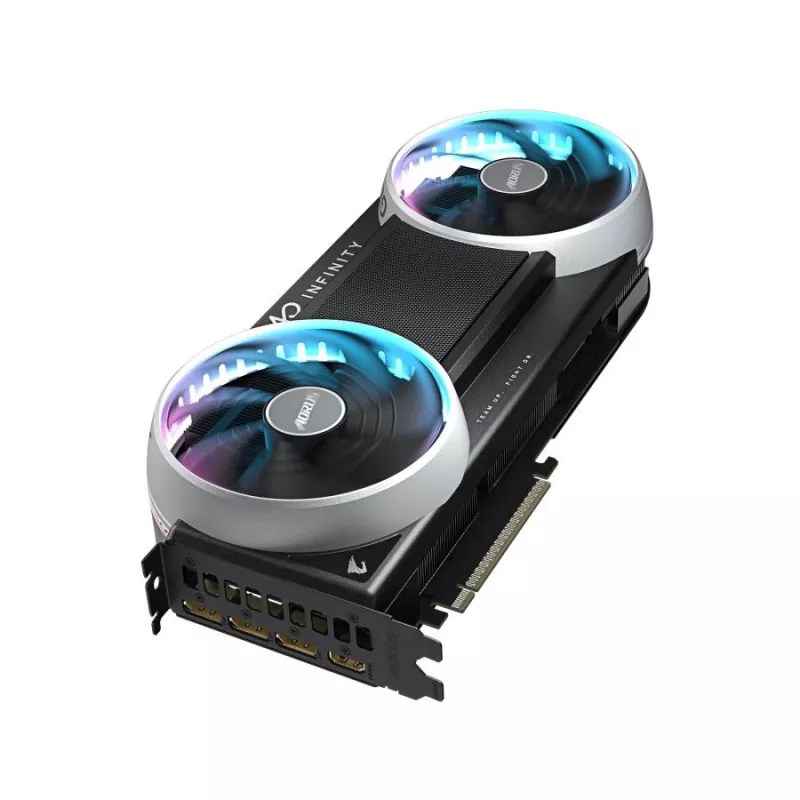 Gigabyte AORUS GeForce RTX 5080 INFINITY 16G Grafikkarte, 16 GB GDDR7, PCIe 5.0, DLSS 4, RGB Fusion