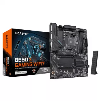 Gigabyte B550 X GAMING WIFI7 Motherboard für AMD AM4, DDR4, Wi-Fi 7, M.2, HDMI