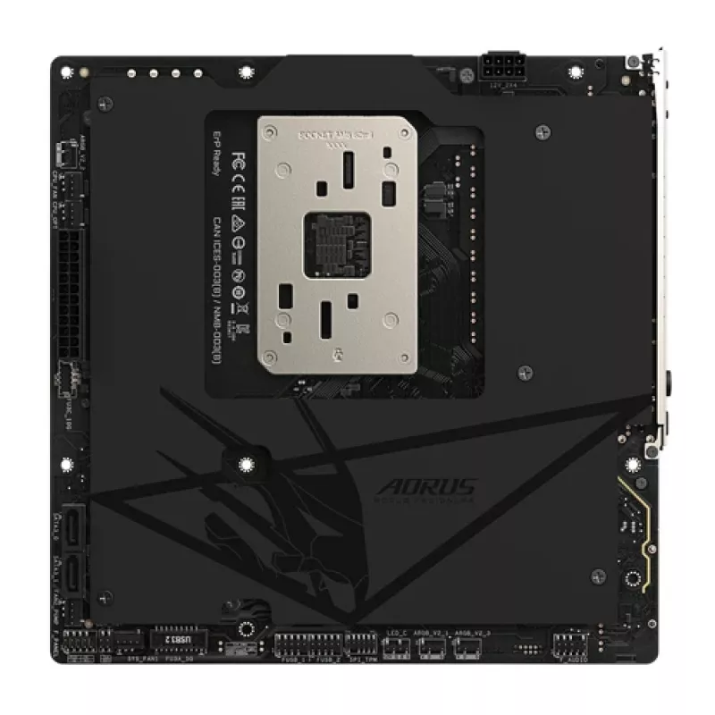 GIGABYTE B850M AORUS STEALTH AM5 Micro-ATX-Motherboard, DDR5, 2.5GbE, Wi-Fi 6E, 3x M.2