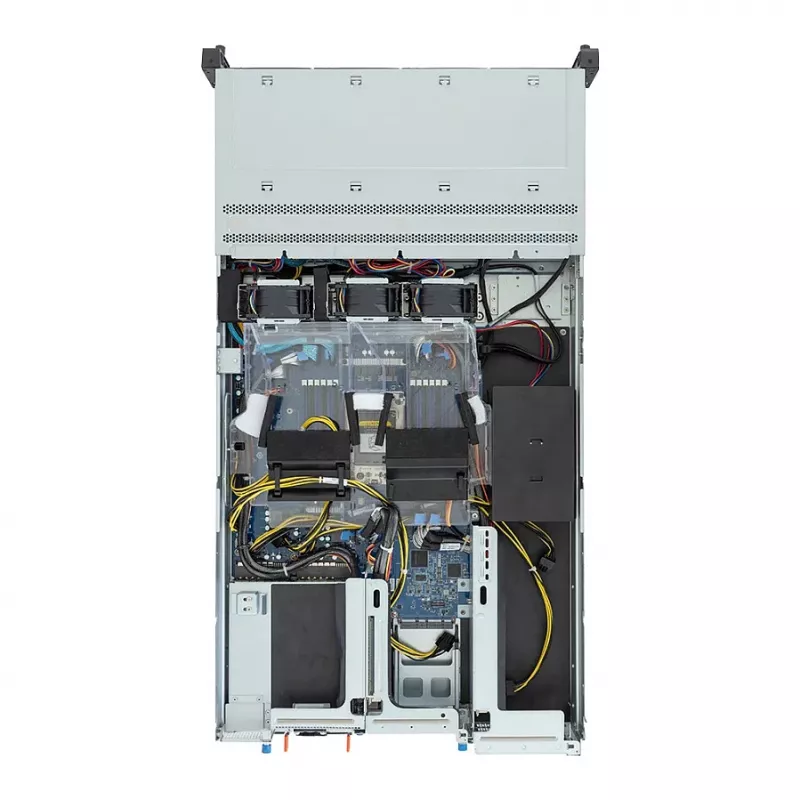 Gigabyte R243-EG0-AAL1 2U Rack Server Barebone, Single SP6, AMD EPYC 8004, 12x DDR5, 12x 3,5 inch Hot-Swap, 2x 10GbE, Redundant 850W