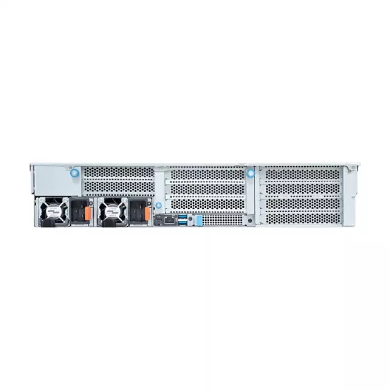 Gigabyte R263-ZG0-AAL2 (Rev. 3.x) 2U Rack Server Barebone, Single AMD SP5, 12x 3.5/2.5-Zoll-Schächte, 2x 1200W Netzteil