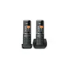Gigaset Comfort 550 Duo Black Chrome DECT Schnurlostelefon (2 Mobilteile)