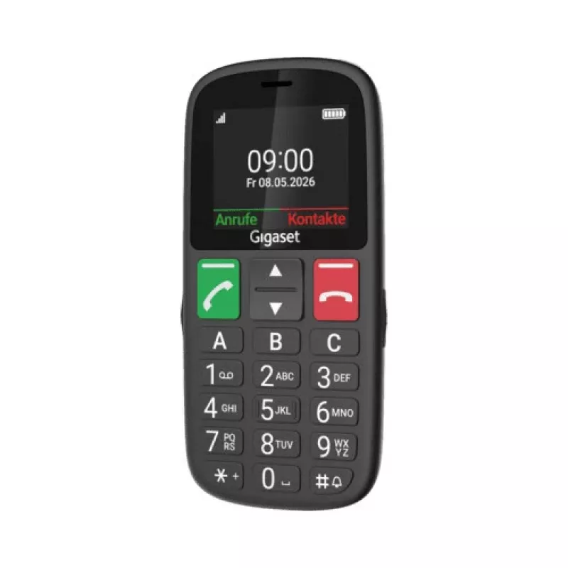 Gigaset GL30 Black | Dual-SIM-Feature-Phone mit SOS-Notruftaste