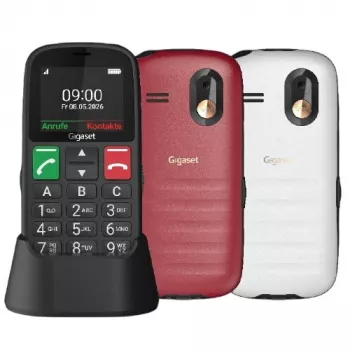 Gigaset GL30 Black | Dual-SIM-Feature-Phone mit SOS-Notruftaste