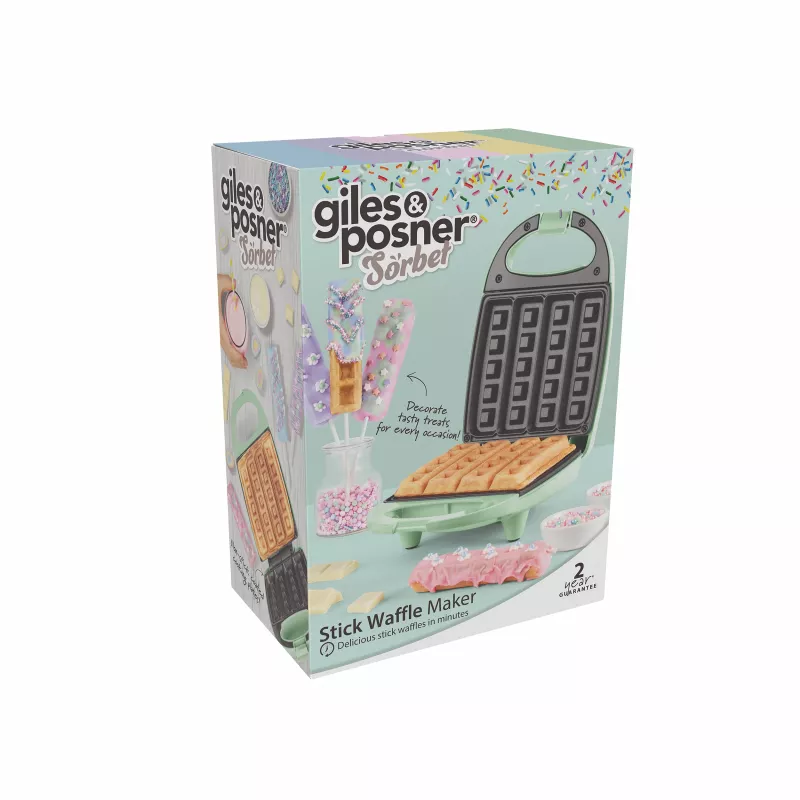 Giles & Posner EK5419NGSGRVDE Stick-Waffeleisen