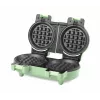 Giles & Posner EK5922GSGRVDE Doppel-Waffeleisen - 1200 W, Antihaft, Schwarz/Silber