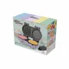 Giles & Posner EK5923GSPPVDE Double Snack & Waffle Maker 900 W Schwarz/Silber