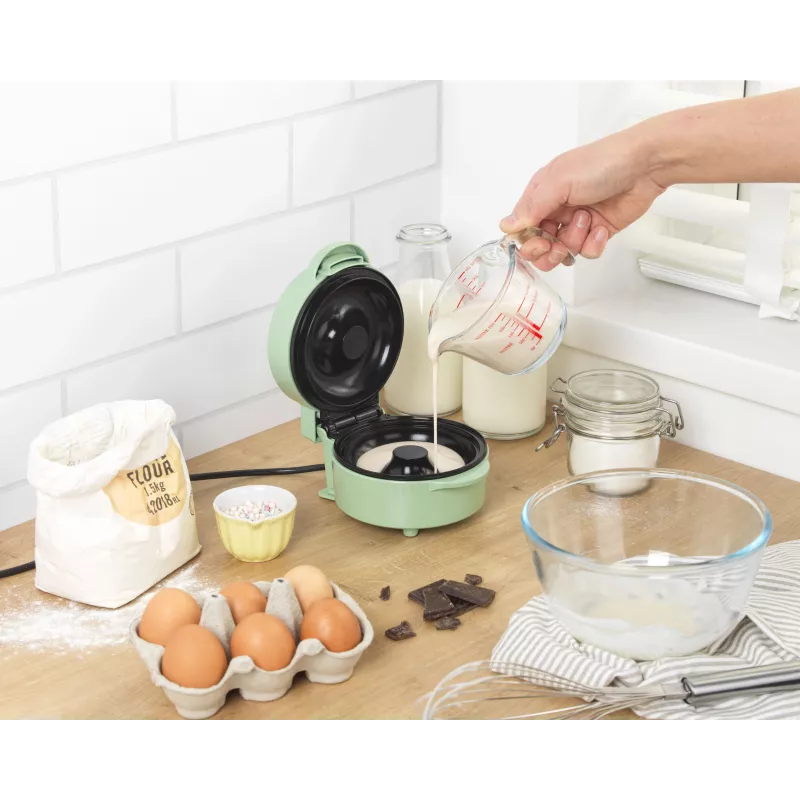 Giles & Posner EK6549GSGRVDE Donut-Maker - Grau, 700 W, 6 Donuts