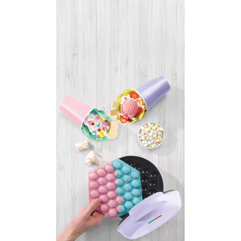 Giles & Posner EK6663GSBLVDE Bubble-Waffeleisen