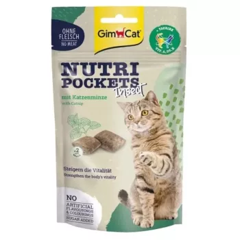 GimCat Nutri Pockets Insekt mit Katzenminze 60g