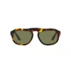GIORGIO ARMANI AR8173-50922A Herren eckige Sonnenbrille Matt Schwarz Grau Verlauf 52mm