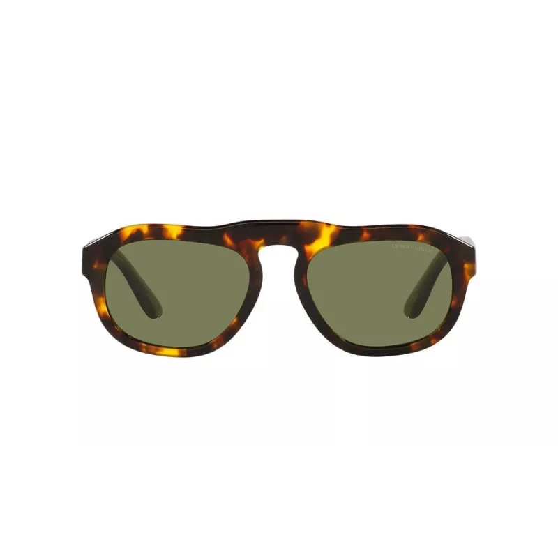 GIORGIO ARMANI AR8173-50922A Herren eckige Sonnenbrille Matt Schwarz Grau Verlauf 52mm