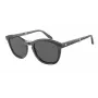 Giorgio Armani Herren AR8170-5964B1 Havana Acetat eckige Sonnenbrille mit blauen Gradientengläsern