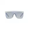 Giorgio Armani Herren-Sonnenbrille AR8169-5344D6 Quadratischer Rahmen Transparent Grau Dunkelgrau UV400