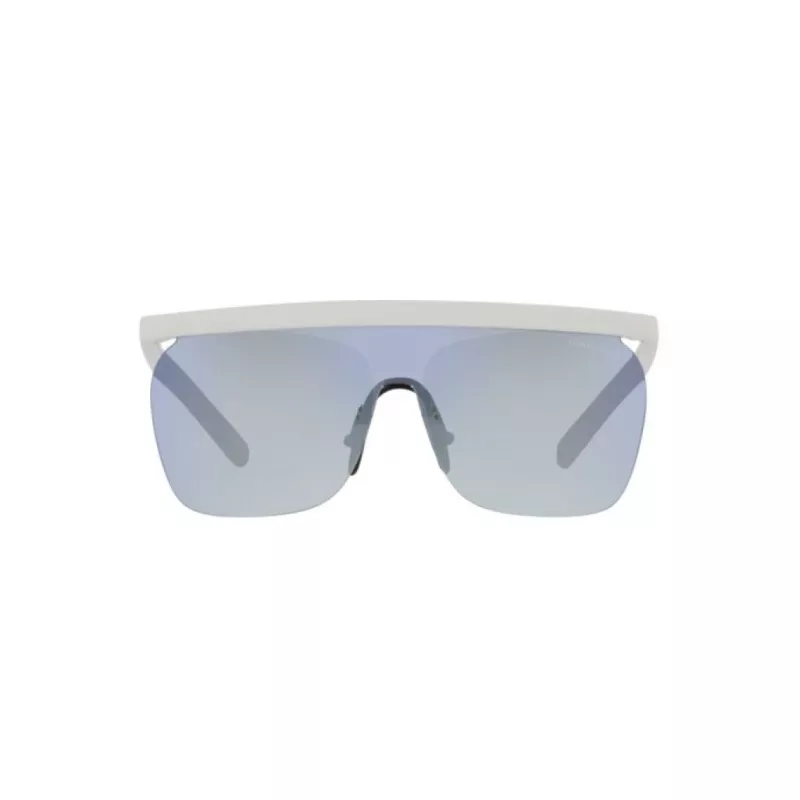Giorgio Armani Herren-Sonnenbrille AR8169-5344D6 Quadratischer Rahmen Transparent Grau Dunkelgrau UV400