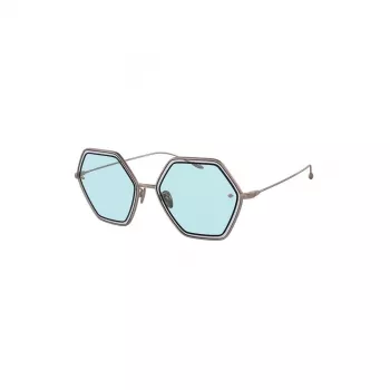 GIORGIO ARMANI SONNENBRILLE AR6130-301165 Damen Pilot Aviator Hellgold Dunkelgrau Verlauf 59mm