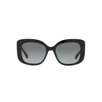 GIORGIO ARMANI SONNENBRILLE AR8150-500111 Herren Schwarzer Acetat-Rahmen Graue Polycarbonat-Gläser 53/18/140 mm