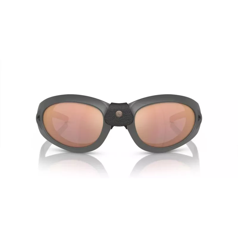 GIORGIO ARMANI Unisex-Sonnenbrille AR8201Q60504Z Schwarzer Rahmen Graue Verlaufsgläser 61 mm