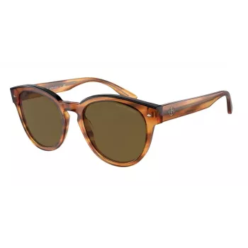 Giorgio Armani Damen Butterfly-Sonnenbrille AR8164F592173 Dark Havana Brown Gradient 55/20/145 mm