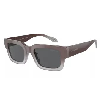 GIORGIO ARMANI Damen Katzenaugen-Sonnenbrille AR8184U5980B1 Havana Acetat Braun Verlauf 52mm