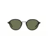 GIORGIO ARMANI Damen-Sonnenbrille AR8139-500131 Schwarzer Acetatrahmen, eckige Form, graue Gläser, 51 mm