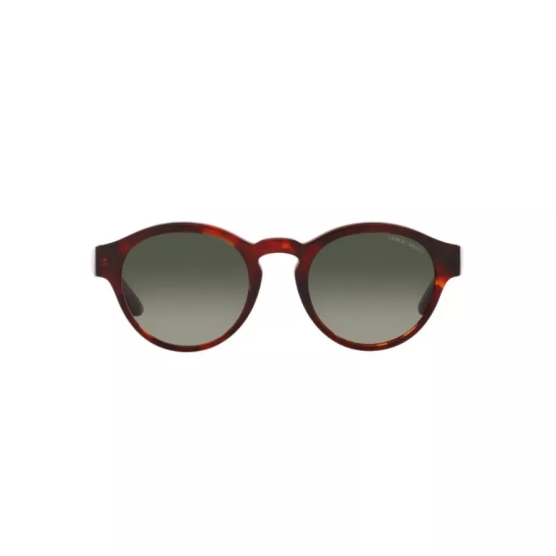 GIORGIO ARMANI Damen Sonnenbrille AR8146-596271 Havana Acetat Grün Verlauf 50/15/145 mm