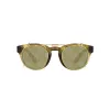 GIORGIO ARMANI Damen-Sonnenbrille AR8190U59871W - Rechteckiger Acetatrahmen, graue Gläser, 50/19/140 mm