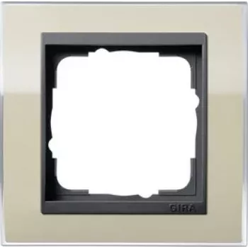 Gira 0211778 Wippschaltereinsatz, 1-polig Wechselschalter, 10 A, 250 V AC, Reinweiß Glänzend