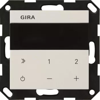 Gira 232003 UP-Radio IP System 55 Reinweiß Glänzend