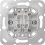 Gira 312800 2-poliger Wechseltaster-Einsatz, 10A 250V AC, Schraubklemmen, Unterputz