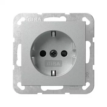 GIRA 445326 SCHUKO Steckdose SH System 55 F Alu