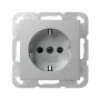 GIRA 445326 SCHUKO Steckdose SH System 55 F Alu