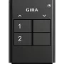 GIRA 535210 Funk-Handsender für System 3000, 2-Kanal-Funk, batteriebetrieben, Weiß