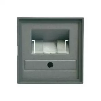 GIRA Abdeckung für UAE/IAE/ISDN Steckdose System 55, Standard 55, E2, Event, Event Klar, Event Opak, Esprit, ClassiX Alum (027026)