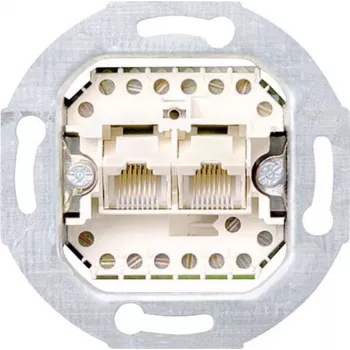 Gira Datendose Einsatz UAE/IAE/ISDN Standard 55, E2, Event Klar, Event, Event Opak, Esprit, ClassiX, System 55 019000