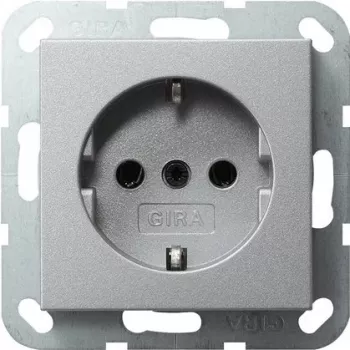 Gira Schuko Steckdoseneinsatz System 55, Standard 55, E2, Event, Event Klar, Event Opak, Esprit (018826)