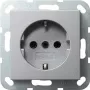 Gira Schuko Steckdoseneinsatz System 55, Standard 55, E2, Event, Event Klar, Event Opak, Esprit (018826)