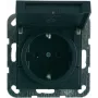 GIRA Schuko Steckdosen-Einsatz System 55 Anthrazit 045428