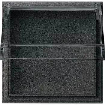 Gira System 55 Wippabdeckung mit Lichtsymbol, Reinweiß Glänzend 040967