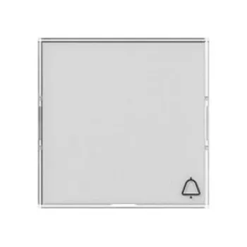 Gira System 55 Wippe mit Glockensymbol, 55 x 55 mm, Reinweiß Glänzend (367900)