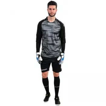 Givova Difesa Torwart-Set Grau/Schwarz KITP10 2310 M