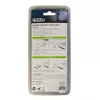 GIZZU 1,8 m Nano Key Lock Sicherheitskabel mit Schlüssel - Schwarz