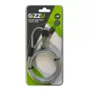 GIZZU 1,8 m Nano Key Lock Sicherheitskabel mit Schlüssel - Schwarz