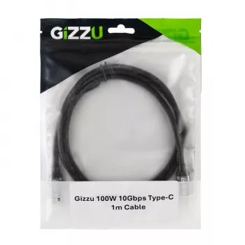 GIZZU 100W 10Gbps USB-C 2m Kabel