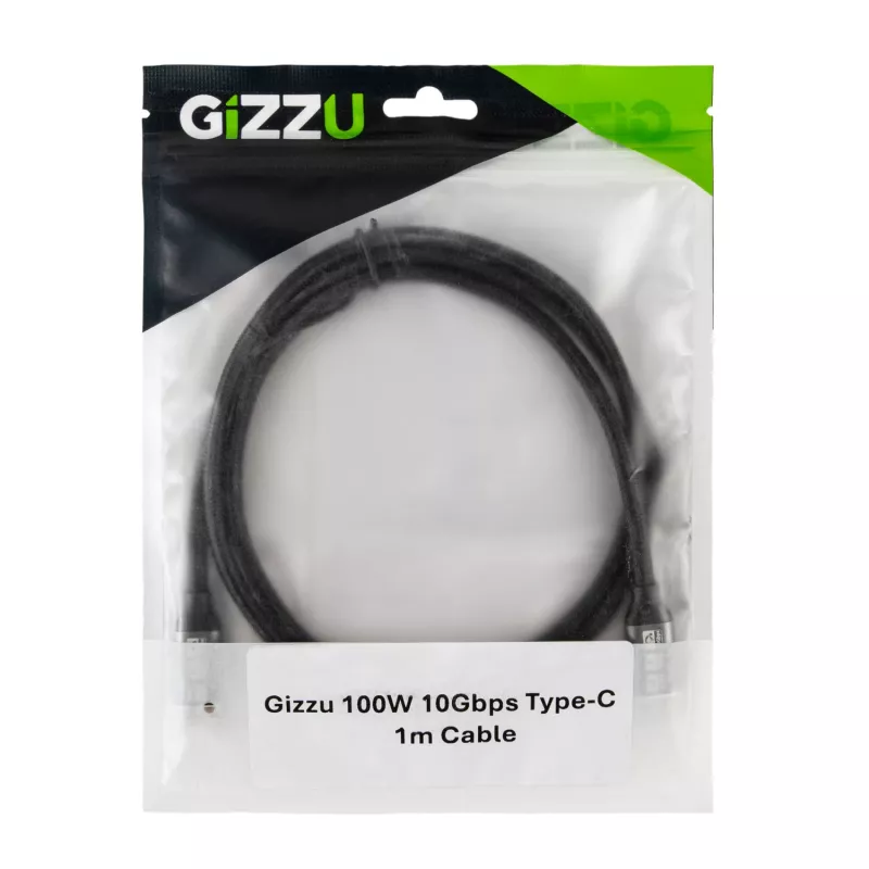 GIZZU 100W 10Gbps USB-C 2m Kabel