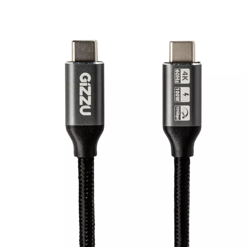 GIZZU 100W 10Gbps USB-C 2m Kabel
