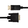 Gizzu 1080P DisplayPort-zu-VGA-Kabel 1,8 m Poly