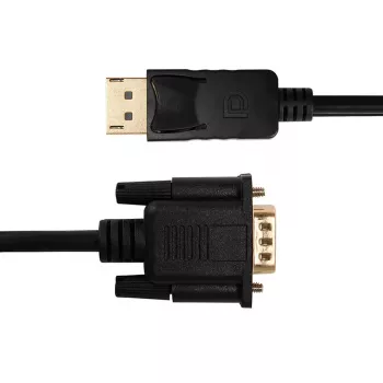 Gizzu 1080P DisplayPort-zu-VGA-Kabel 1,8 m Poly