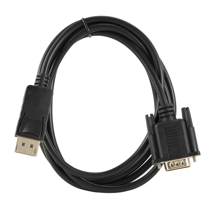 Gizzu 1080P DisplayPort-zu-VGA-Kabel 1,8 m Poly